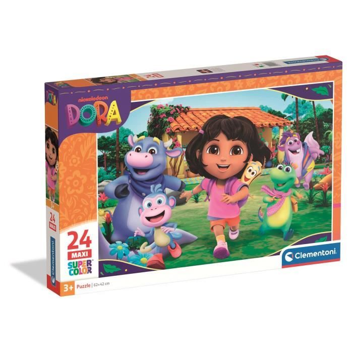 CLEMENTONI - 24 pieces Maxi - Dora