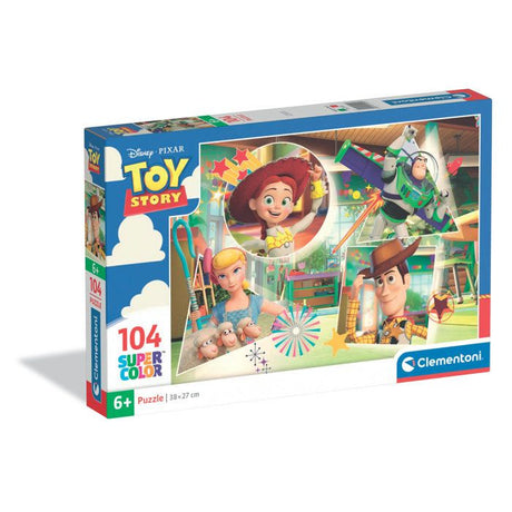 Puzzle 104 pieces -  Clementoni - Toy Story - Puzzle Enfant - Des 6 ans - Pieces Super Color