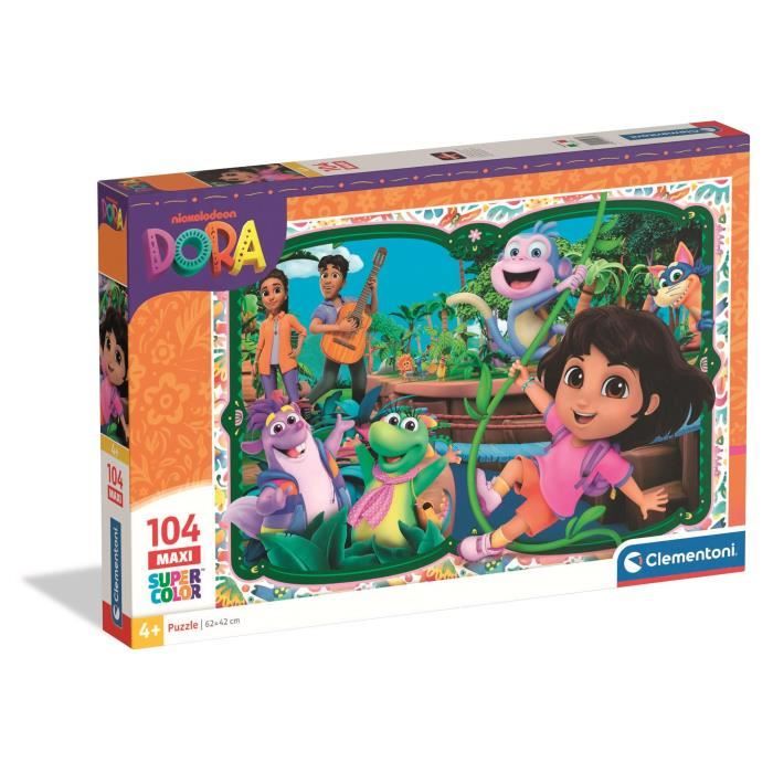 CLEMENTONI - 104 pieces Maxi - Dora