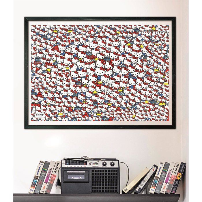 Puzzle 1000 pieces - Clementoni - Hello Kitty et ses Amis - Des 14 ans - Niveau difficile