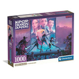 Clementoni - K-Pop Demon Hunters - Puzzle 1000 Pieces - Puzzle Adulte - Des 14 ans - Netflix