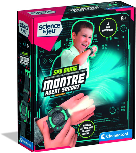 CLEMENTONI - Montre agent secret