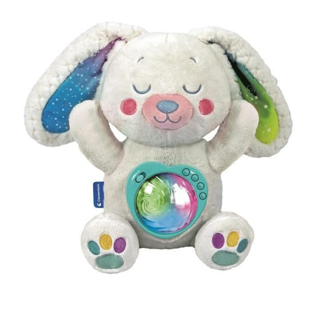 CLEMENTONI - Mon Lapin Polaire - Projecteur d'Aurores Boréales