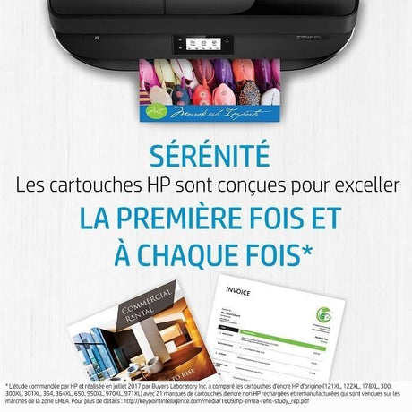 HP 970XL cartouche d'encre noire grande capacité authentique (CN625AE) pour HP Officejet Pro X451/X476/X551/X576