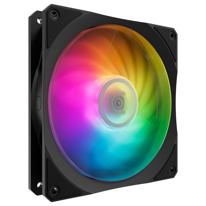 Ventilateur PC - COOLER MASTER - Mobius 140P ARGB - 14 cm - 1900 tr/min - Noir