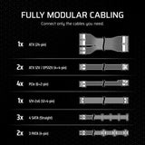CORSAIR - RM1000x RMx Series - Alimentation - 1000W