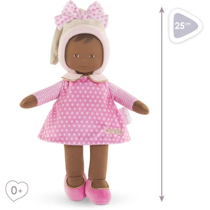 Doudou - COROLLE - Miss Rose  Reves d'Étoiles - 25 cm - Des la naissance