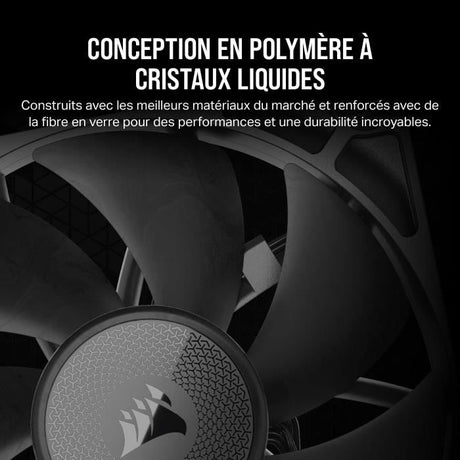Refroidissement PC - CORSAIR - CO-9051012-WW - Kit de démarrage ventilateurs PWM 140 mm iCUE LINK RX140