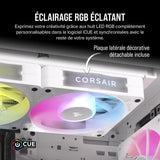 Refroidissement PC - CORSAIR - CO-9051023-WW - Kit d'extension ventilateurs PWM iCUE LINK RX140 RGB 140 mm White