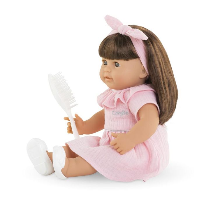 Poupon COROLLE - Julie - 36 cm - Cheveux faciles a coiffer - Senteur vanille