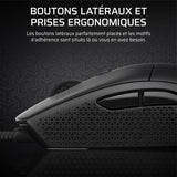 Souris Gaming Filaire - CORSAIR - M55 Wired - 16 000 DPI - Ergonomique - Rétroéclairage RGB