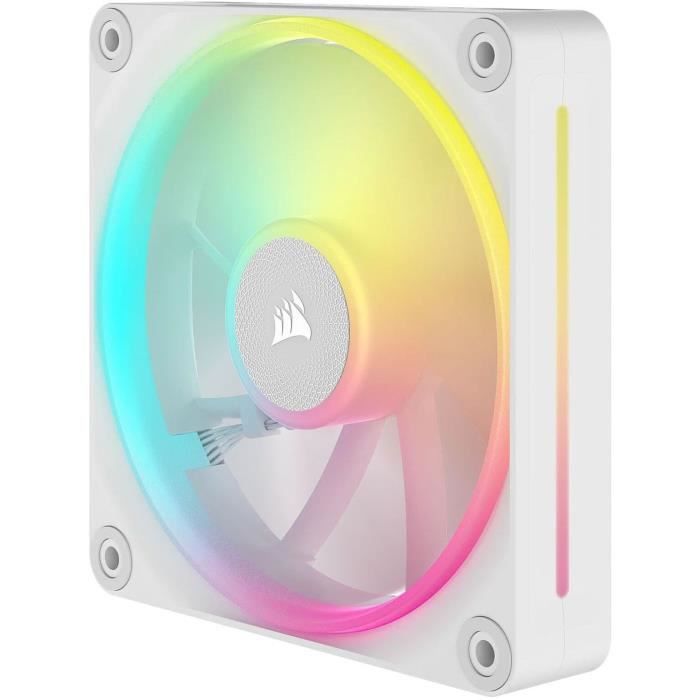 Refroidissement PC - CORSAIR - CO-9051029-WW - Kit de démarrage ventilateurs iCUE LINK LX120 RGB White