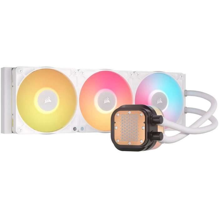 Refroidissement PC - CORSAIR - CW-9061026-WW - iCUE LINK TITAN 360 RX LCD White AIO