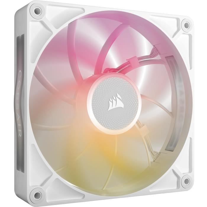 Refroidissement PC - CORSAIR - CO-9051039-WW - Kit de dťmarrage ventilateurs iCUE LINK RX140 RGB Max White Single Fan