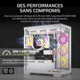 Refroidissement PC - CORSAIR - CO-9051039-WW - Kit de dťmarrage ventilateurs iCUE LINK RX140 RGB Max White Single Fan