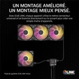 Refroidissement PC - CORSAIR - CO-9051036-WW - Kit de dťmarrage ventilateurs iCUE LINK RX140 RGB Max Dual Fan