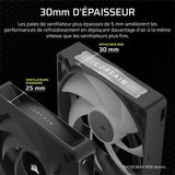 Refroidissement PC - CORSAIR - CO-9051036-WW - Kit de dťmarrage ventilateurs iCUE LINK RX140 RGB Max Dual Fan