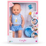 Corolle - Mon Grand Poupon - Paul fait pipi - Poupon 36cm sexué au corps vinyle - Des 2 ans