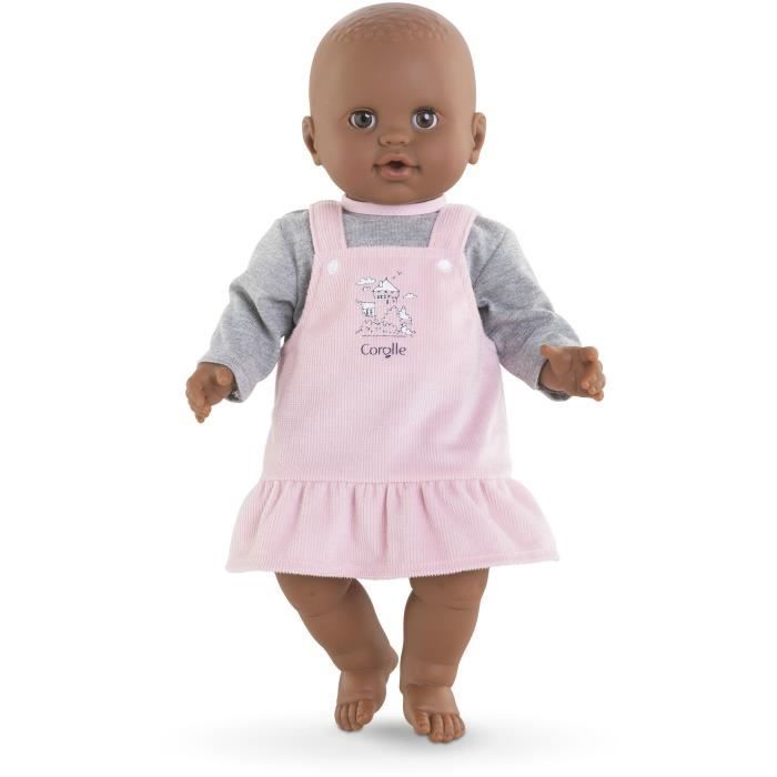 Robe et T-Shirt Bords de Loire - COROLLE - Vetements - Pour Poupon 36cm- Des 2 ans