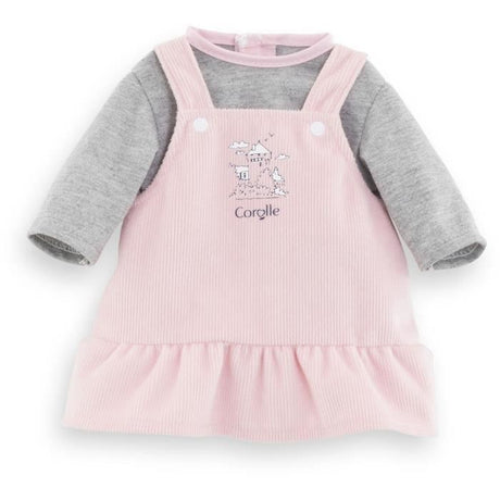 Robe et T-Shirt Bords de Loire - COROLLE - Vetements - Pour Poupon 36cm- Des 2 ans