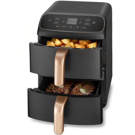 Friteuse sans huile COSORI - Turbo Tower Pro Smart Compact - Capacité 8,6L - 5 programmes - 2630W - Noir