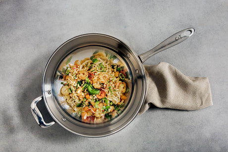 Wok - COSY & TRENDY - CLASSIC - Acier inoxydable - Ř30 cm - Tous feux dont induction