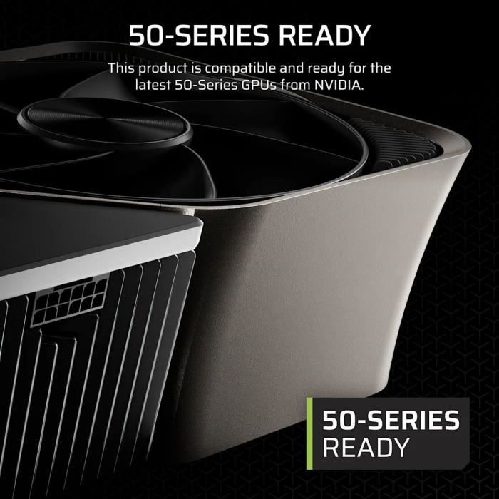 Alimentation PC - CORSAIR - RM750x Shift - 750 Watt - ATX 3.1 - PCIe 5.1 - Cybenetics GOLD Certified - Shifted Modular PSU