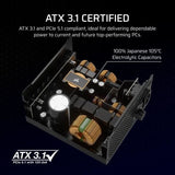 Alimentation PC - CORSAIR - RM750x Shift - 750 Watt - ATX 3.1 - PCIe 5.1 - Cybenetics GOLD Certified - Shifted Modular PSU