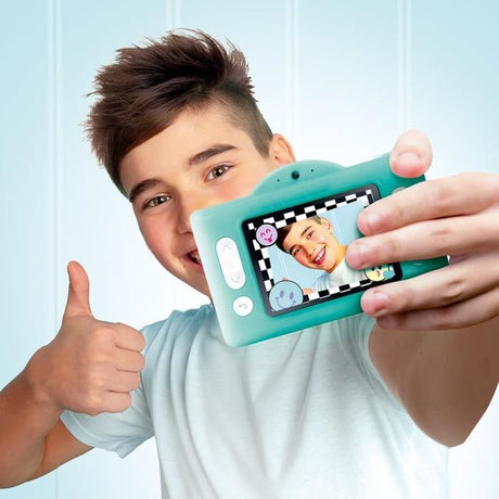 Appareil Photo Numérique Pop Couleur Vert- Avec carte SD 8Go incluse - Photo Creator - CLK 043 Canal Toys