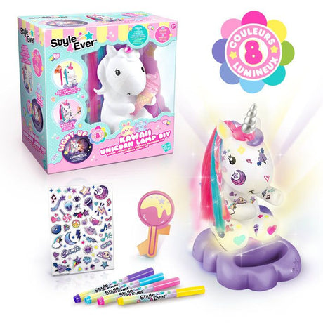 Lampe Licorne a Décorer Cosmique Edition Collector Canal Toys