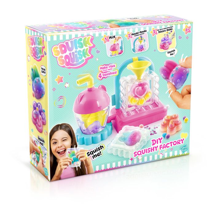 Squishy Factory - Canal Toys - SQUISH SQUISH - Des 6 ans - SQI 001