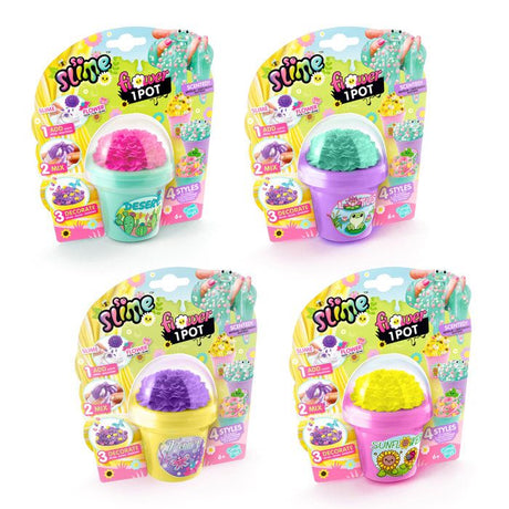 Slime Flower 1 Pot -So Slime- Canal Toys Des 6 ans - SSC 417
