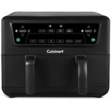 Friteuse sans huile CUISINART - Airfryer AFD10OBLE - Capacité 10,4L - Double cuves - Noir - 2400W