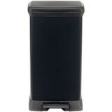 Poubelle a Pédale - 50 L - Noir Carbone - Curver