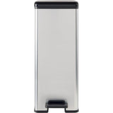 Poubelle a Pédale - SLIM BIN - 40 L - Gris Métallisé - Curver