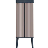 Poubelle sur Pied - VERTO - 54 L - Rose Perle - Curver