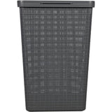 Coffre a Linge - 58 L - Jute - Anthracite - Curver
