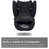 Siege auto Pallas B i-size Cbx by Cybex - 76 a 150 cm - 9 a 50 kg - 15 mois a 12 ans - Pure black