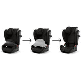 Siege auto Pallas G2 Cybex Gold 76 a 150 cm - 9 a 50 kg - 15 mois a 12 ans - Magic Black