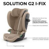 Siege auto Cybex Gold Solution G2 I-FIX 3 a 12 ans - 15 a 50 kg - 100 a 150 cm PLUS Almond Beige | beige