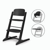 Chaise haute évolutive - CYBEX - IRIS 3-en-1 - Bois - Baby set & plateau inclus - Stunning Black