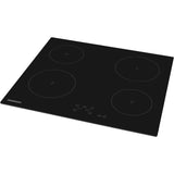 Plaque de cuisson vitrocéramique - DAEWOO - 4 foyers - 60 cm - BH6VTF27BNM - Noir