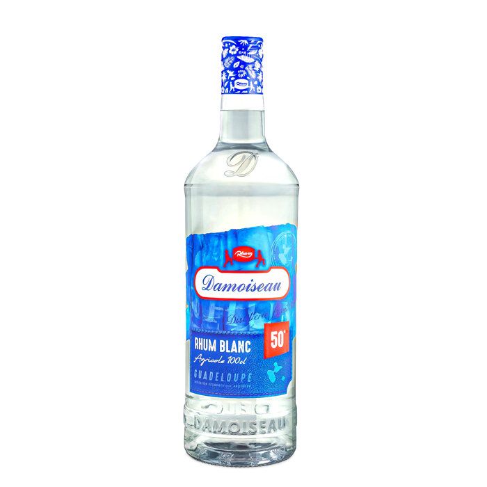 Rhum Damoiseau - Rhum agricole blanc - Guadeloupe - 50%vol - 150cl