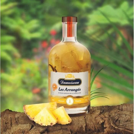 Rhum Damoiseau - Les Arrangés Ananas Victoria - Rhum agricole - Guadeloupe - 30% - 70 cl
