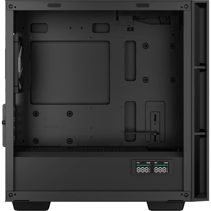 Boitier PC - DEEPCOOL - CH360 Digital - Sans alimentation - Mini tour - Format M-ATX - Noir