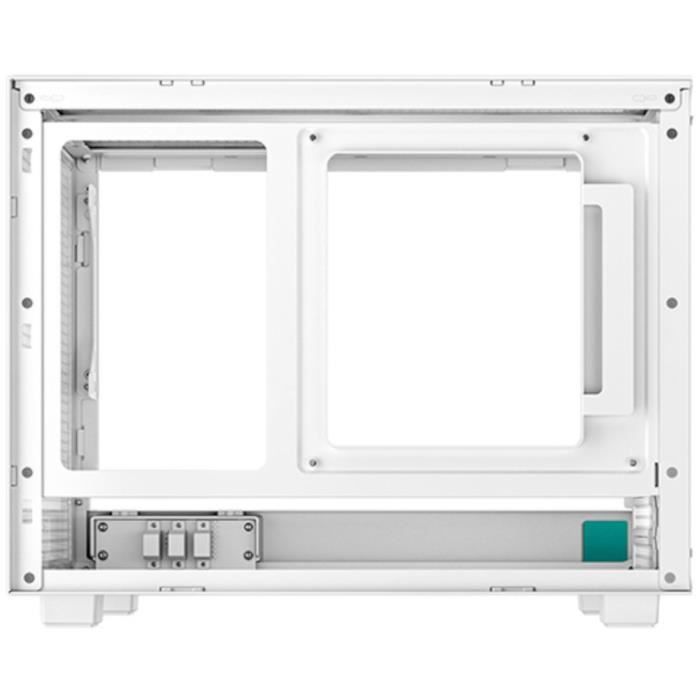 Boitier PC - DEEPCOOL - CH160 - Sans alimentation - Mini tour - Format M-ITX - Blanc