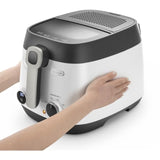 Friteuse - DELONGHI - FS6067 - 2,4 L - 1700 W - 41,5 x 29 x 26 cm - Gris / Noir