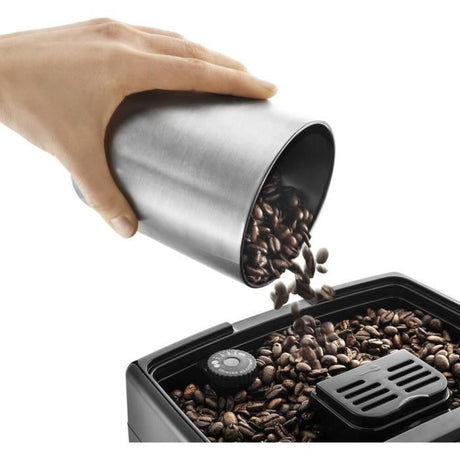 Machine expresso broyeur - De'Longhi - Dinamica - ECAM350.35.SB - 4 recettes - Silver