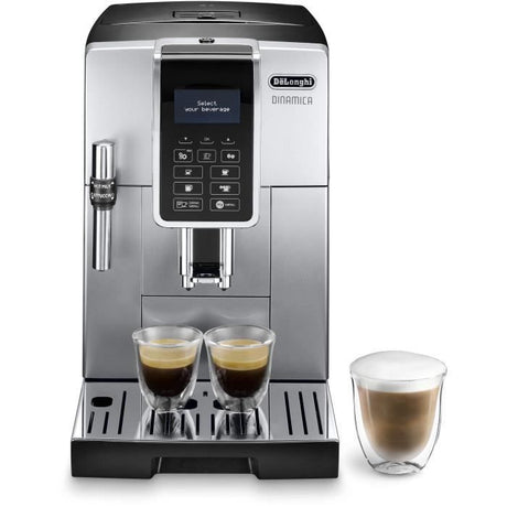 Machine expresso broyeur - De'Longhi - Dinamica - ECAM350.35.SB - 4 recettes - Silver