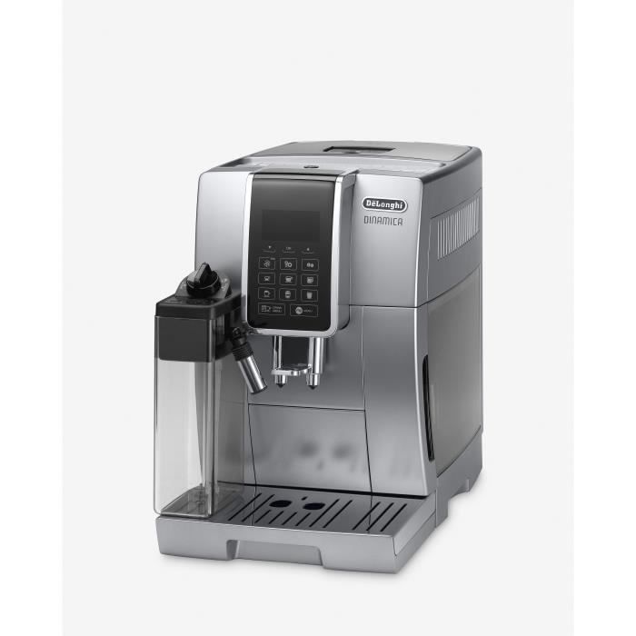 Machine expresso broyeur - De'Longhi - Dinamica - ECAM350.75.S - 6 recettes - Argent